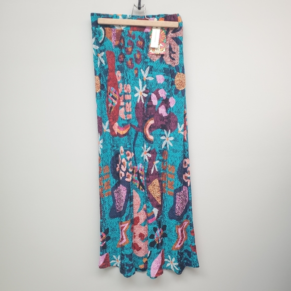 SOLD-Farm Rio Gabriela Toucan Print Maxi Skirt - Picture 8 of 9
